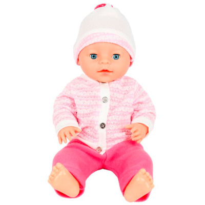Пупс озвученный Анечка Карапуз Y40BB-KNIT-24-RU 1